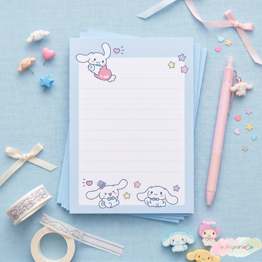 Kawaii Cinnamoroll Notepad | 4 x 6 in