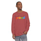Loud and Proud! Rainbow print Long Sleeve T-Shirt | LGBTQ pride, colorful text