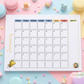 Kawaii Peanuts 2027 Calendar Pad