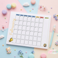 Kawaii Peanuts 2027 Calendar Pad
