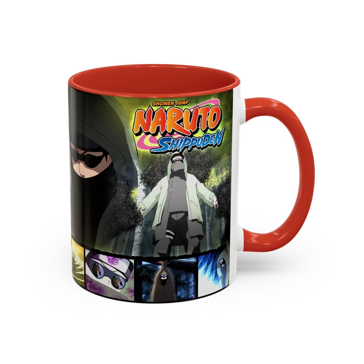 Naruto Shippuden Shino Aburame Accent Coffee Mug | Anime Character Fan Gift (11/15oz)