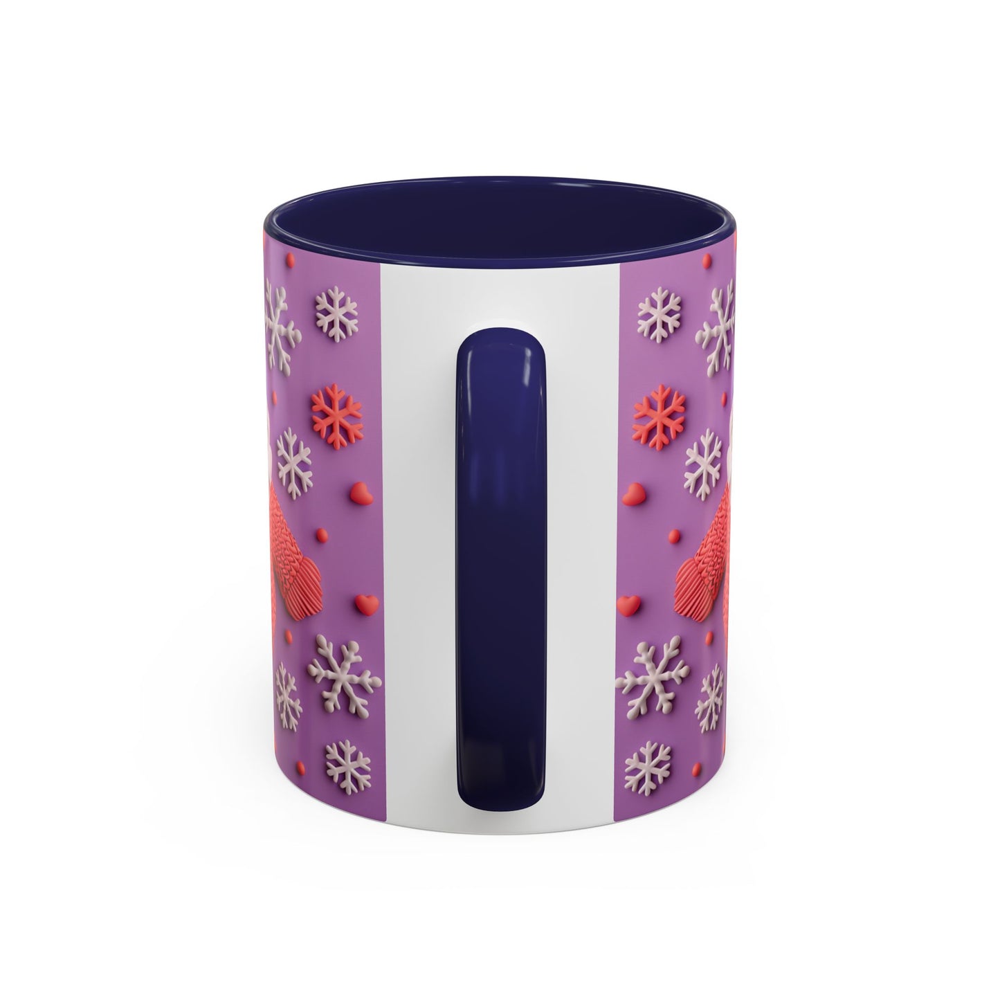 Knit Santa Pattern Mug | Accent Coffee Mug