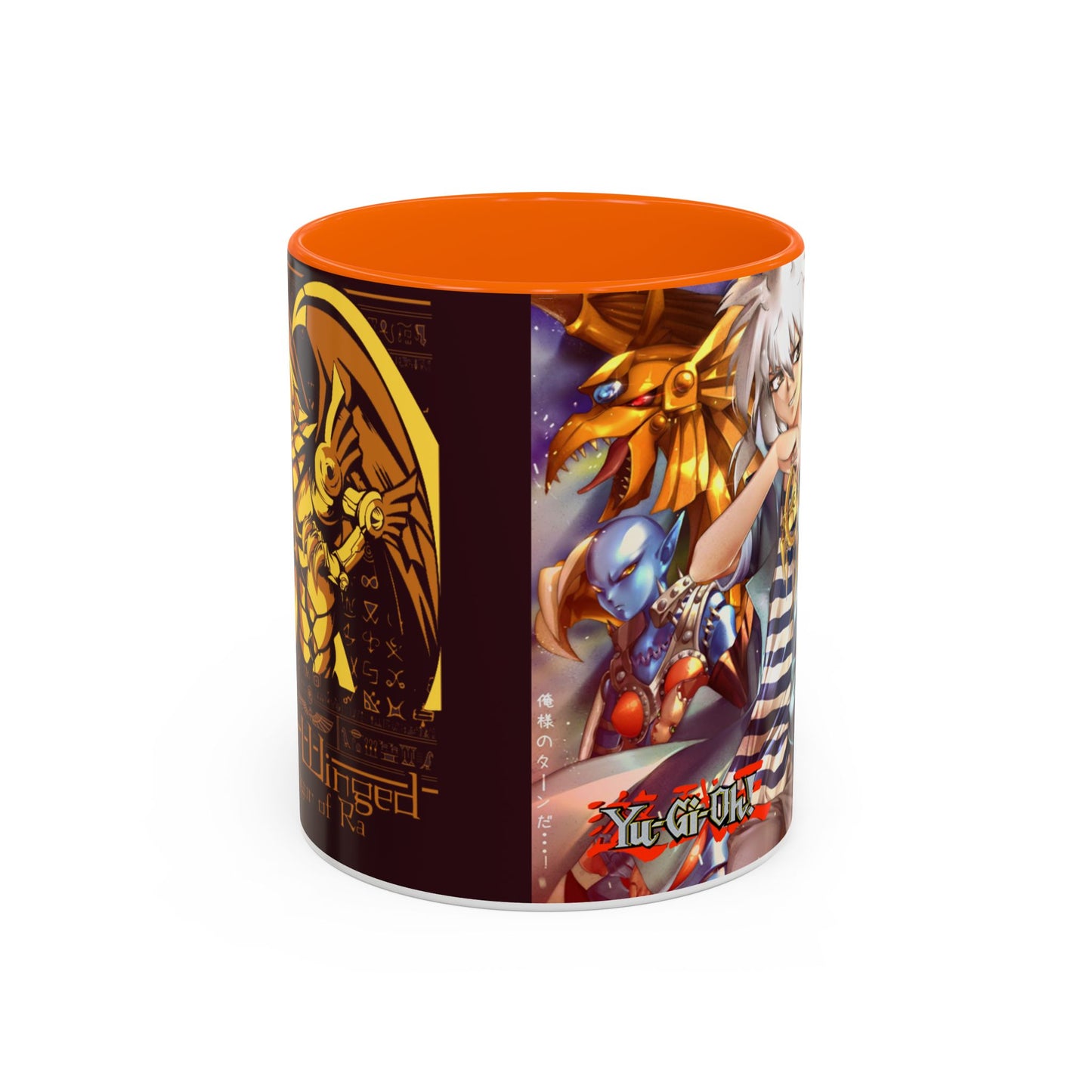 Yu-Gi-Oh! Art Accent Coffee Mug | Pharaonic and Shadi Design (11/15oz)