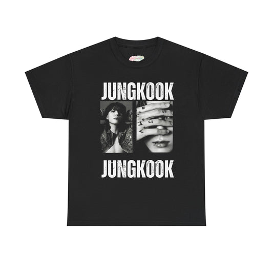 Black and White Photo Collage Tee | BTS Shirt