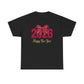 2026 Happy New Year Tee — Festive Ribbon New Year’s Day T-Shirt