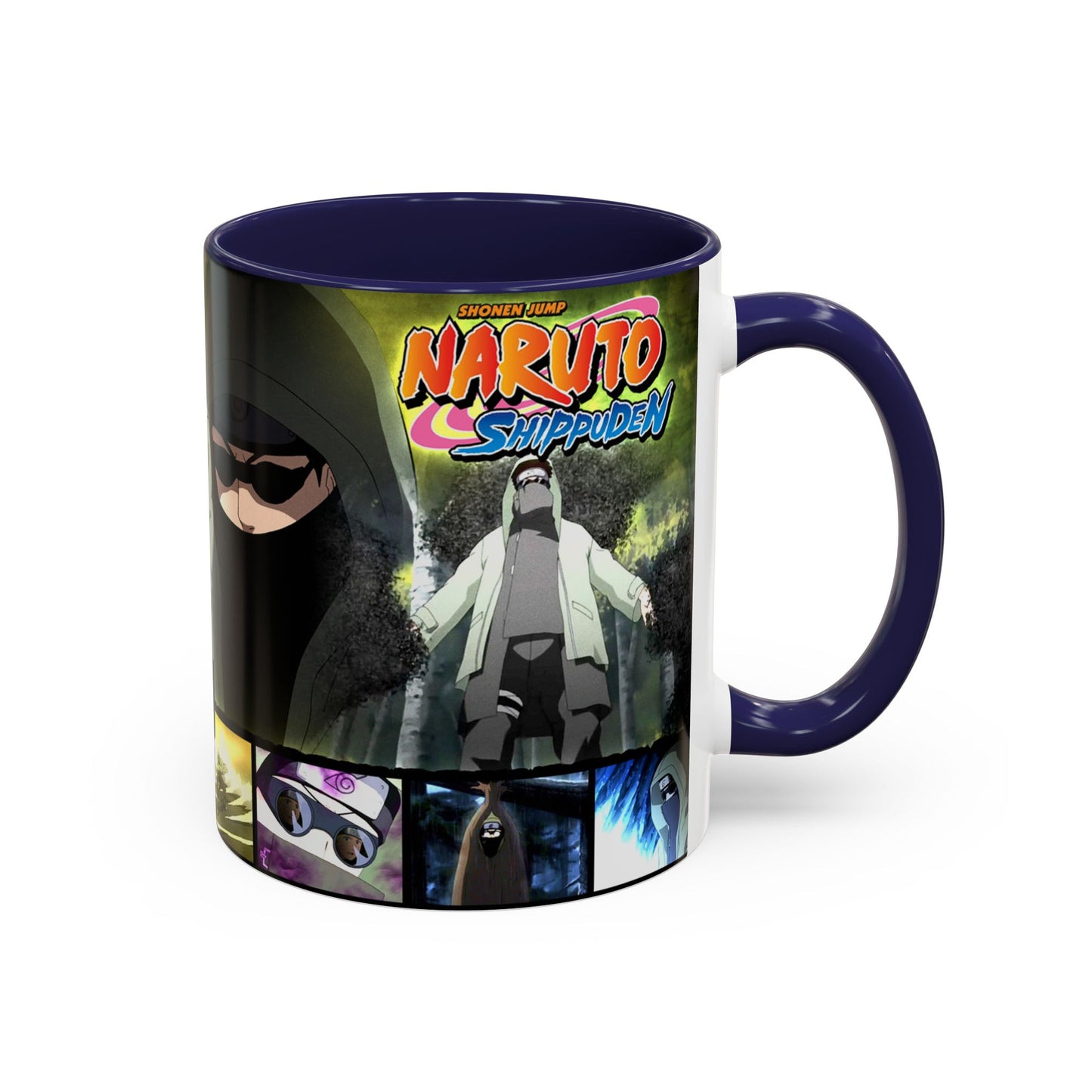 Naruto Shippuden Shino Aburame Accent Coffee Mug | Anime Character Fan Gift (11/15oz)
