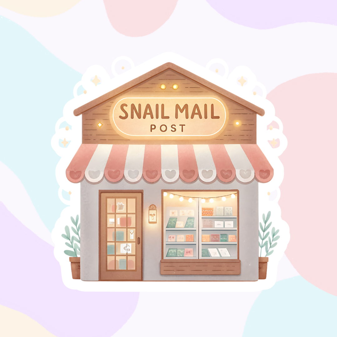 Village Shop Collection | Glossy Vinyl Stickers