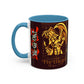 Yu-Gi-Oh! Art Accent Coffee Mug | Pharaonic and Shadi Design (11/15oz)