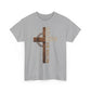 He Is Risen Cross T-Shirt | Matthew 28:6 Christian Easter Tee