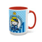 Princess Kitty Portrait Mug | Accent Coffee Mug