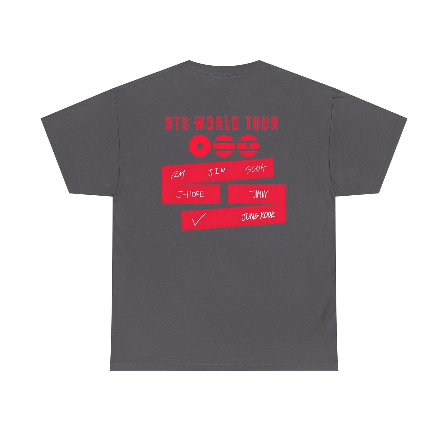 BTS World Tour Tee | Kpop Band Concert Shirt