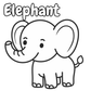 Kid's Cute Animals Coloring Book | 8x8 in