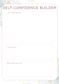 Self Confidence Planner | Digital Download