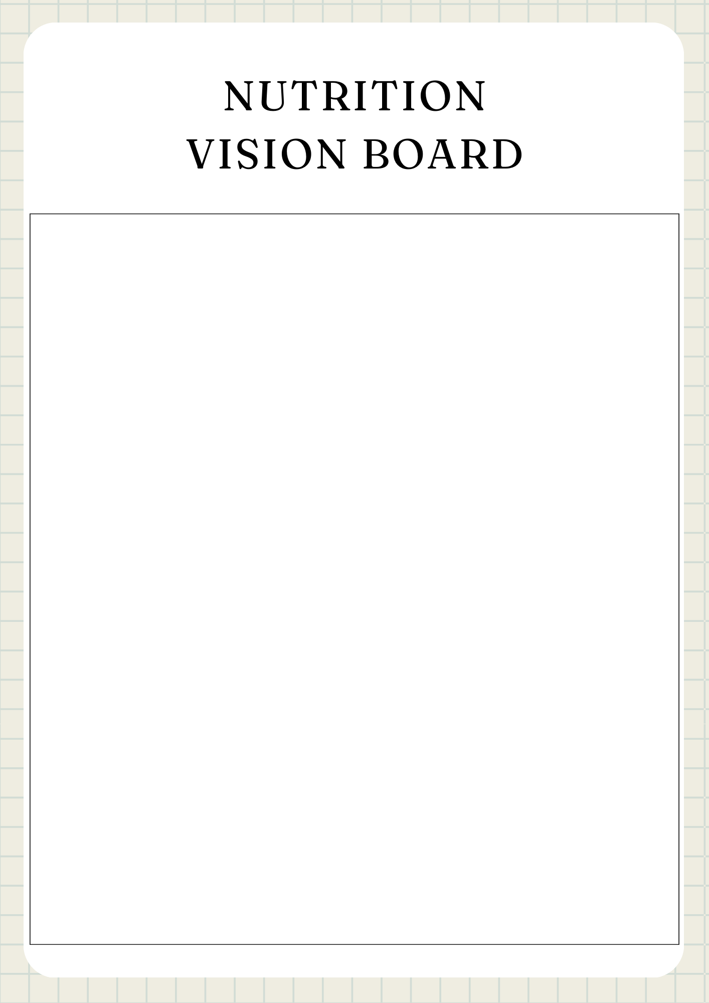 Nutrition Planner | Digital Download