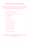 Self Love Planner | Digital Download