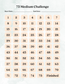 75 Medium Challenge Tracker | Digital Download
