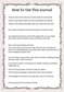 Switch Off Journal | Digital Download