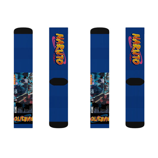 Naruto collage socks | Anime sublimation socks
