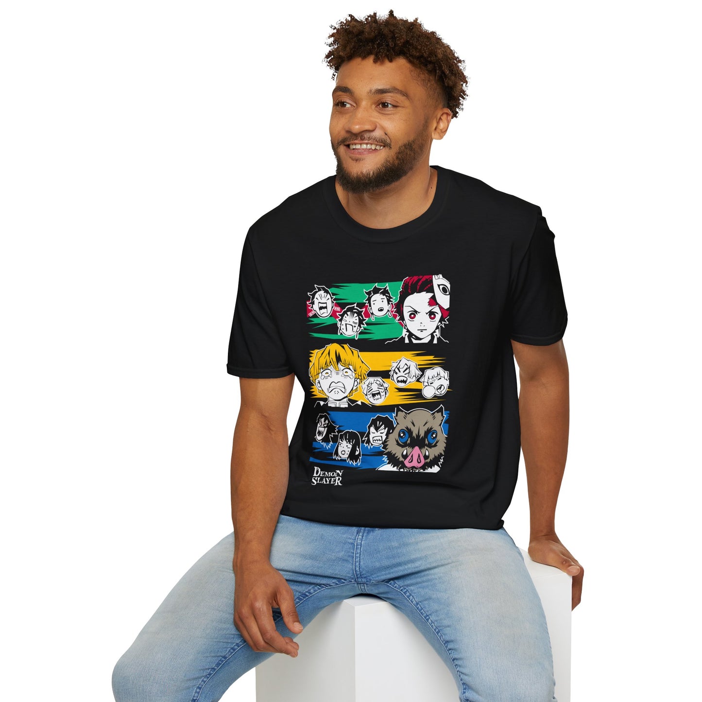 Demon Slayer Character Collage T-Shirt