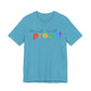 loud and proud! rainbow text Tee | LGBTQ pride T-shirt