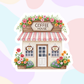 Village Shop Collection | Glossy Vinyl Stickers