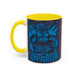 Yu-Gi-Oh! Coffee Mug | Fantasy Skull Warrior Accent Mug (11/15oz)