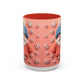 Knit Gnome with Snowflakes Mug | Accent Coffee Mug 11oz 15oz
