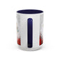 Just a Girl Who Loves Christmas Skull Mug | Accent Coffee Mug 11oz/15oz