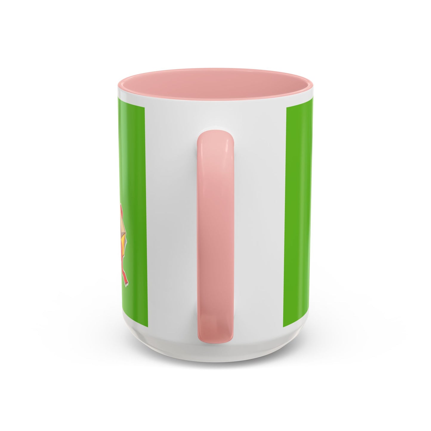 Grinch Character with Poop Present Mug | Accent Coffee Mug