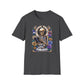 The Reader Skeleton T-Shirt — Gothic Skull Book Lover Graphic Tee