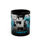Lawliet Anime Manga Black Coffee Mug — 11oz/15oz