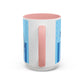 Princess Kitty Portrait Mug | Accent Coffee Mug