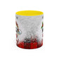 Just a Girl Who Loves Christmas Skull Mug | Accent Coffee Mug 11oz/15oz