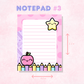 Colorful Notepad Collection | 50 Sheets
