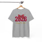 2026 Happy New Year Tee — Festive Ribbon New Year’s Day T-Shirt