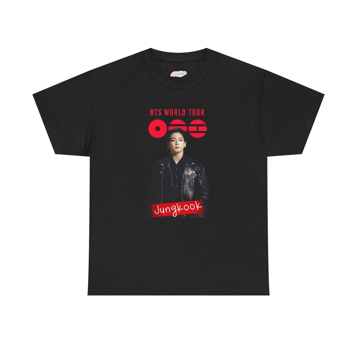 BTS World Tour Jungkook T-Shirt | K-Pop Concert Tee