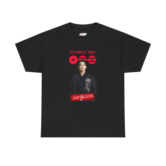 BTS World Tour Jungkook T-Shirt | K-Pop Concert Tee