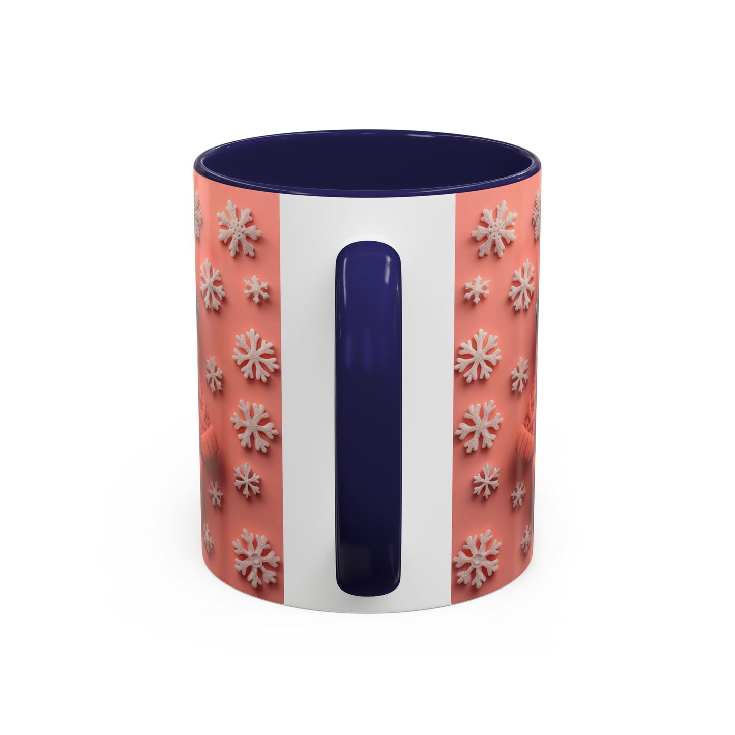 Knit Gnome with Snowflakes Mug | Accent Coffee Mug 11oz 15oz