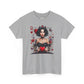 Queen of Hearts Playing Card tee | Retro Pinup Card Art, Heart Motif