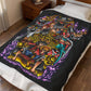 One Piece Straw Hat Crew Blanket | Anime Pirate Crew Velveteen Throw