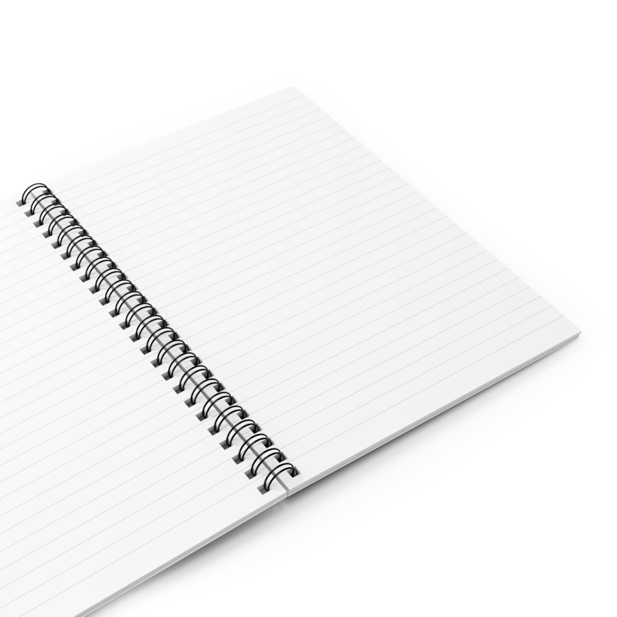 Pink Heart Pattern Spiral Notebook | Ruled Journal
