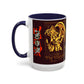 Yu-Gi-Oh! Art Accent Coffee Mug | Pharaonic and Shadi Design (11/15oz)