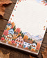 Autumn Village Notepad