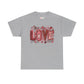Love Doodle T-Shirt | Hand-Drawn Hearts, Valentine Typography