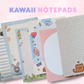 Kawaii Character Notepads (50 pages)