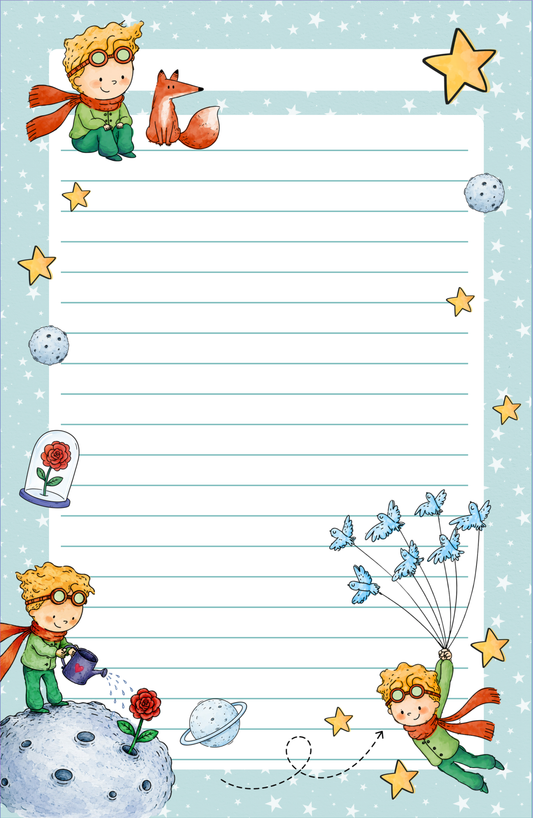 Little Prince-inspired Notepads