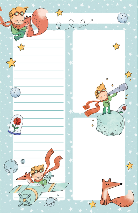 Little Prince-inspired Notepads