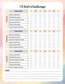 75 Soft Challenge Tracker | Digital Download