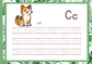 Alphabet Tracing Pad - Animal Theme | Digital Download