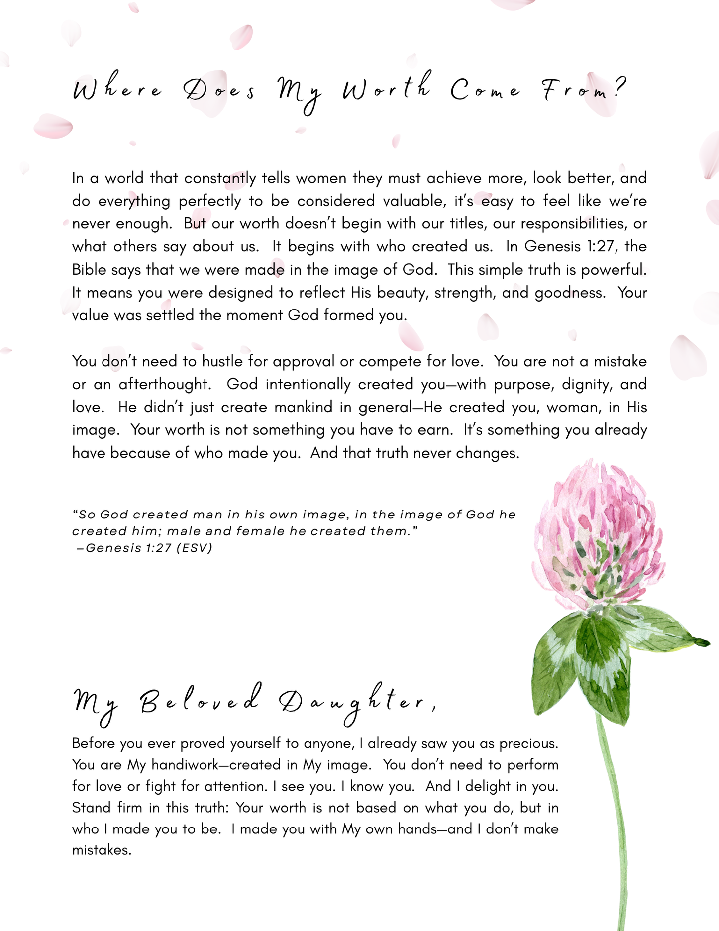 She is Worthy | Devotional Journal for Women